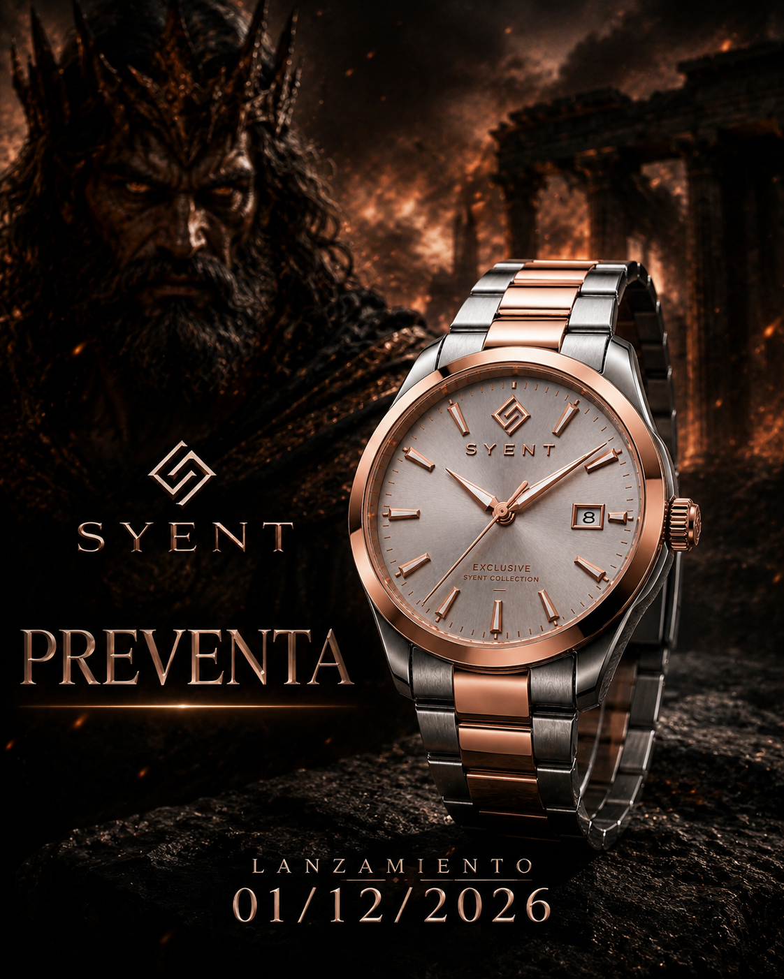 PREVENTA Reloj Syent HADES